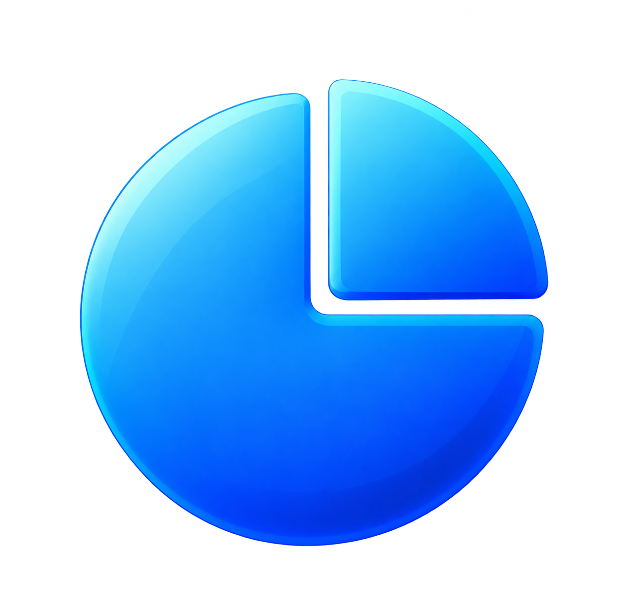 Glossy Blue Pie Chart Icon.png
