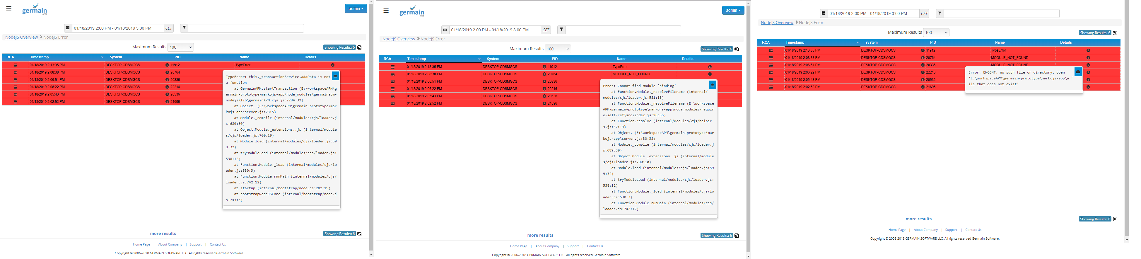 germainAPM-node.js-errors.png