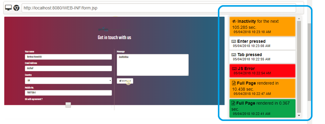 germain apm - sla-color for transaction on replay.png
