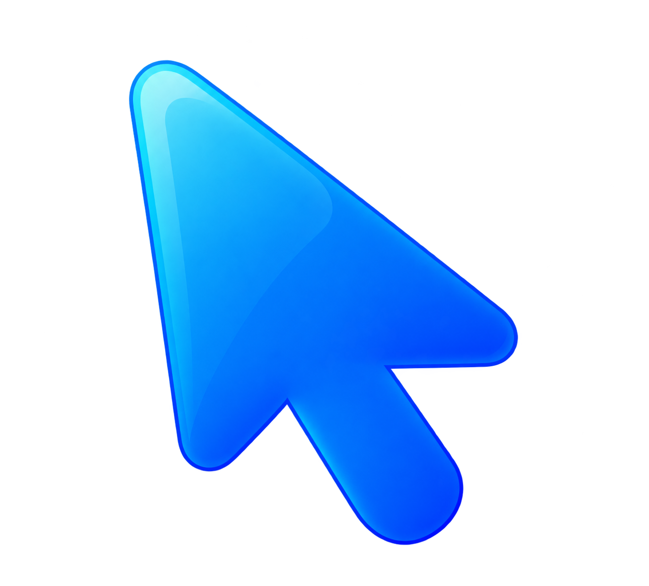 Glossy Blue Cursor Icon.png
