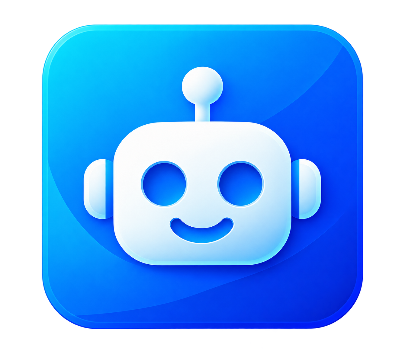 Glossy Blue Robot App Icon.png