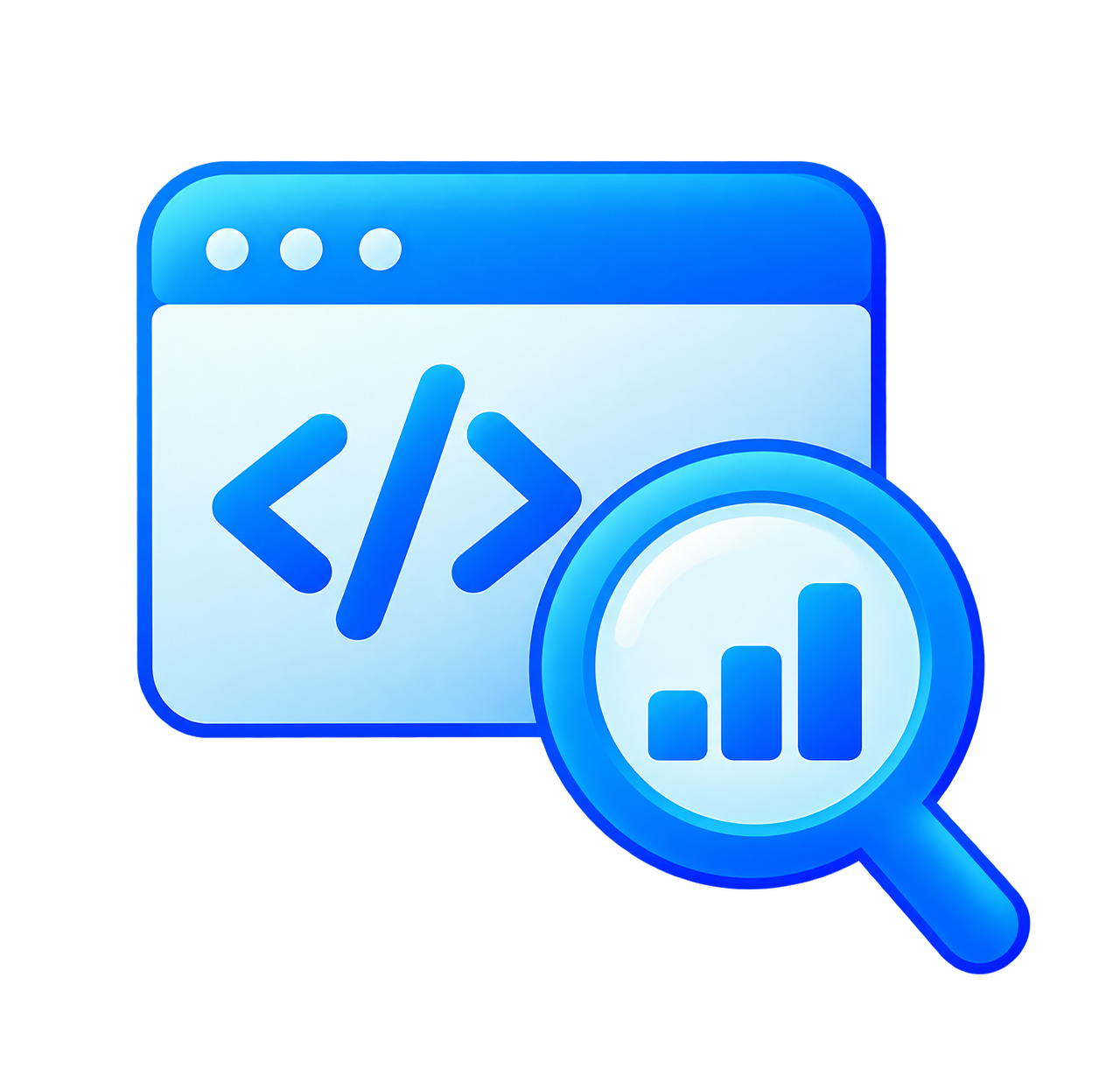 Glossy Blue Code Profiling Icon.png