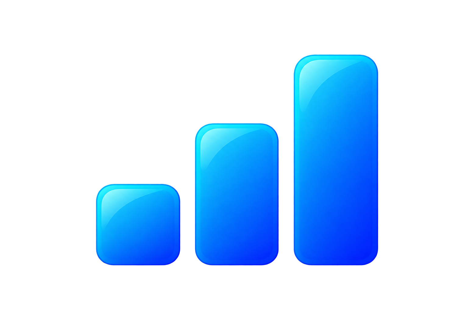 Glossy Blue Signal Bars.png