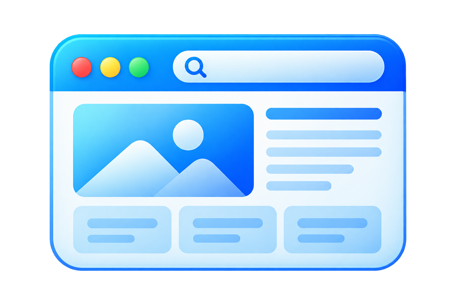 Glossy Blue Browser Window Icon.png